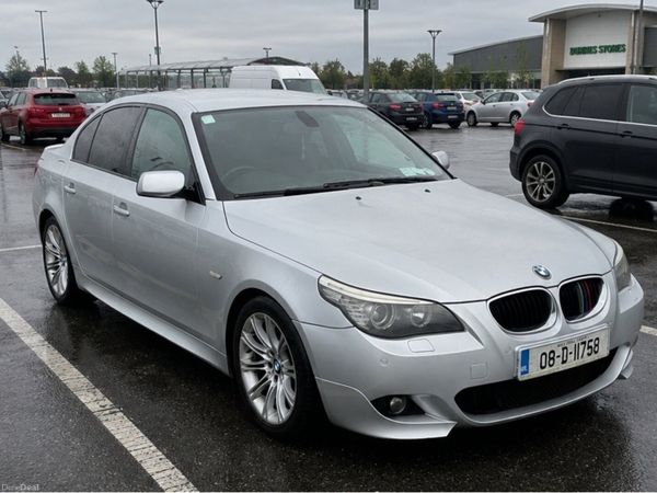 BMW 5-Series Saloon, Diesel, 2008, Silver