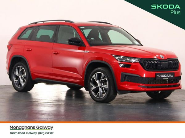 Skoda Kodiaq Estate, Diesel, 2023, Red
