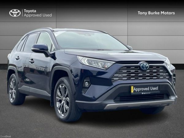 Toyota RAV4 SUV, Petrol Hybrid, 2023, Blue