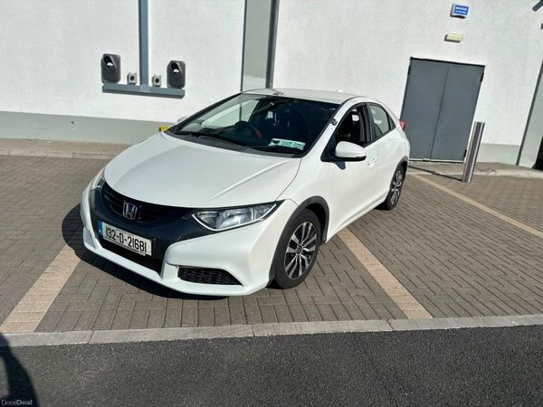 Honda Civic Hatchback, Diesel, 2013, White