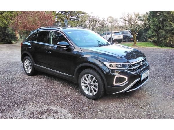 Volkswagen T-Roc SUV, Petrol, 2025, Black