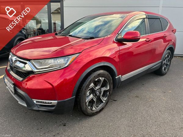Honda CR-V SUV, Petrol Hybrid, 2021, Red