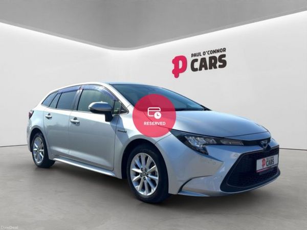 Toyota Corolla Estate, Petrol Hybrid, 2020, Silver