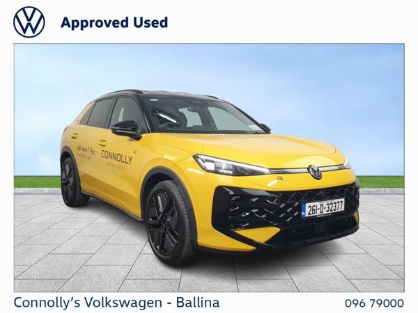 Volkswagen T-Roc SUV, Petrol, 2026, Yellow