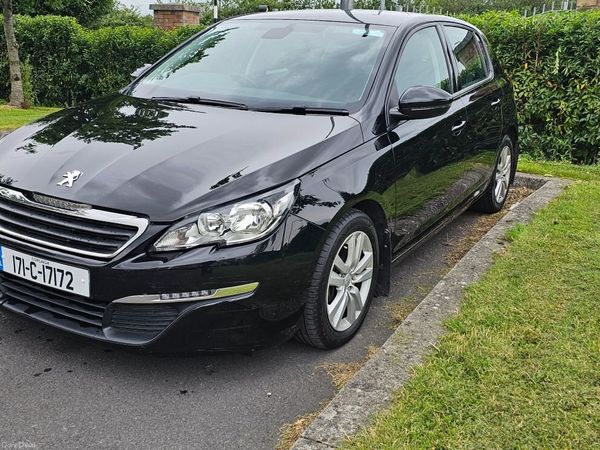Peugeot 308 Hatchback, Diesel, 2017, Black