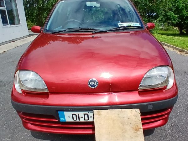 Fiat Seicento Hatchback, Petrol, 2001, Red