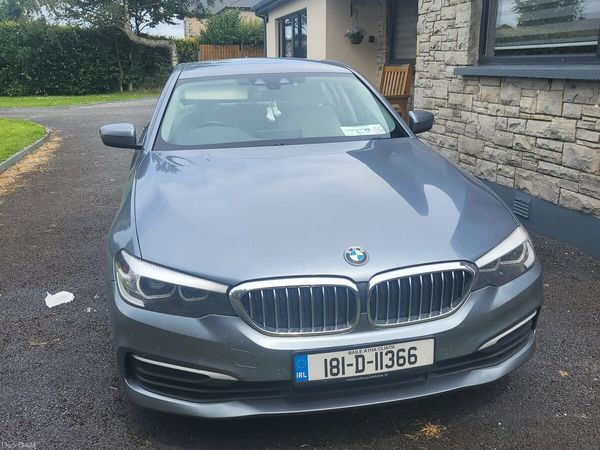 BMW 5-Series Saloon, Diesel, 2018, Grey