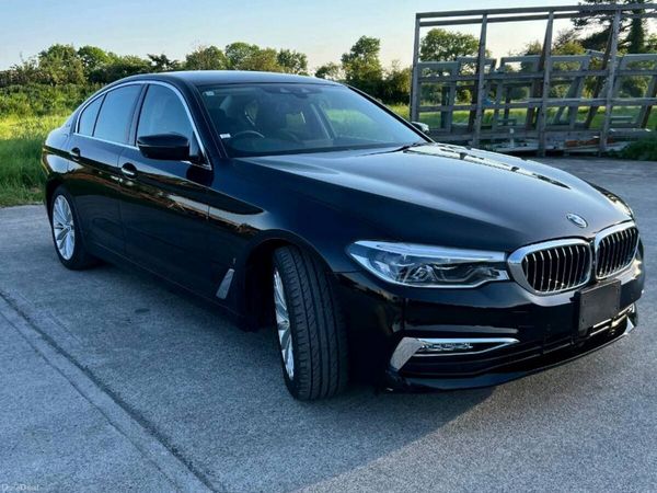 BMW 5-Series Saloon, Petrol Plug-in Hybrid, 2017, Black