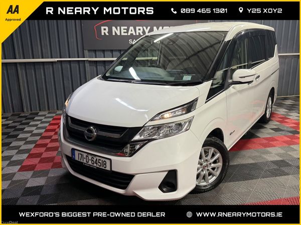 Nissan Serena MPV, Petrol Hybrid, 2017, White
