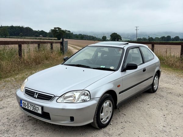 Honda Civic Hatchback, Petrol, 2000, Silver