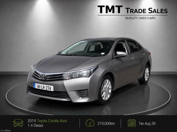Toyota Corolla Saloon, Diesel, 2014, Bronze