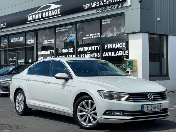 Volkswagen Passat Saloon, Diesel, 2015, White