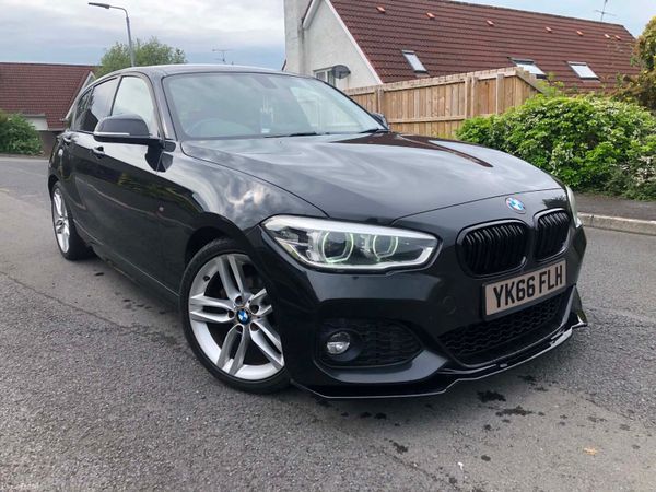 BMW 1-Series Hatchback, Diesel, 2017, Black