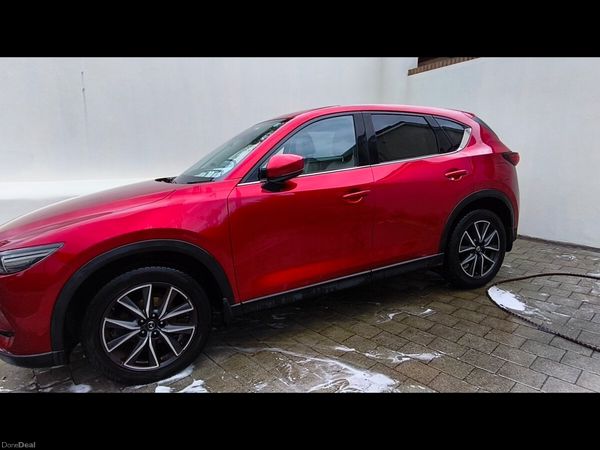Mazda CX-5 SUV, Diesel, 2017, Red