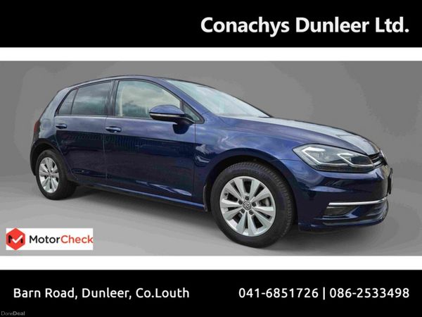 Volkswagen Golf Hatchback, Petrol, 2017, Blue