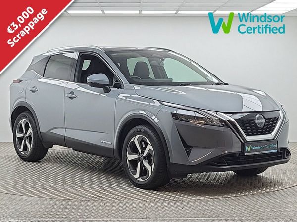 Nissan Qashqai MPV, Petrol Hybrid, 2023, Grey
