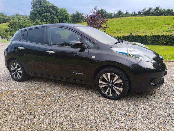 Nissan Leaf Hatchback, Electric, 2017, Black