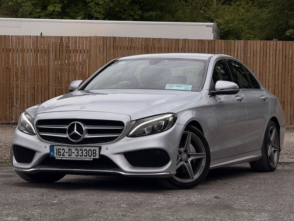 Mercedes-Benz C-Class Saloon, Diesel, 2016, Silver