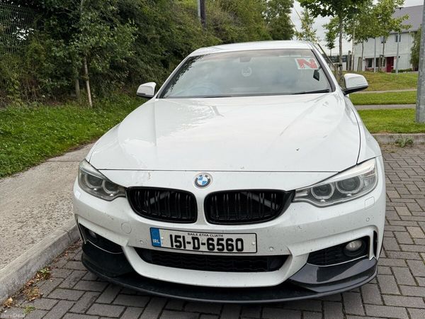 BMW 4-Series Saloon, Diesel, 2015, White
