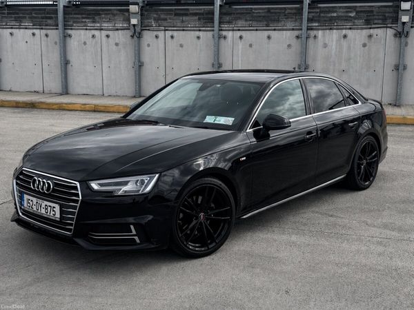 Audi A4 Saloon, Diesel, 2015, Black