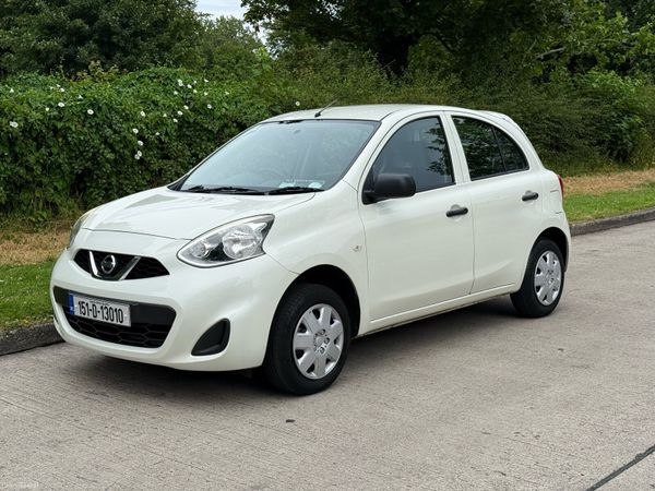 Nissan Micra Hatchback, Petrol, 2015, White