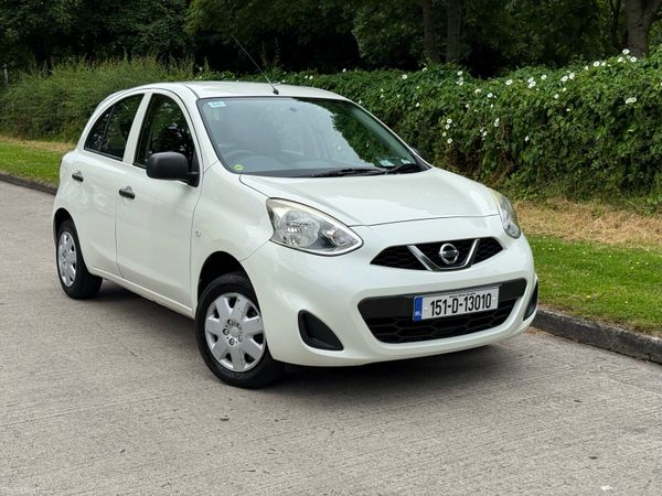 Nissan Micra Hatchback, Petrol, 2015, White
