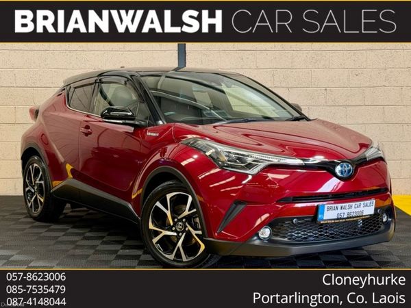 Toyota C-HR SUV, Petrol Hybrid, 2018, Red