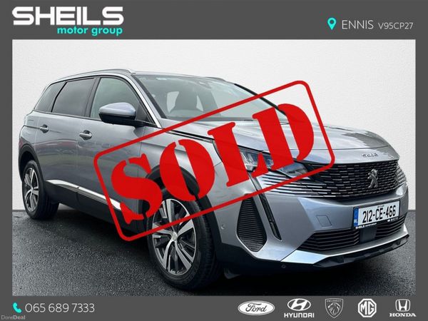 Peugeot 5008 MPV, Diesel, 2021, Grey