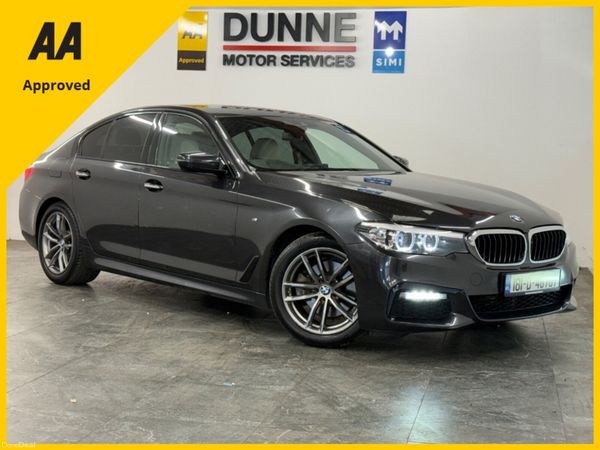 BMW 5-Series Saloon, Diesel, 2018, Grey