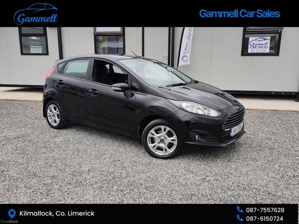Ford Fiesta Hatchback, Petrol, 2016, Black