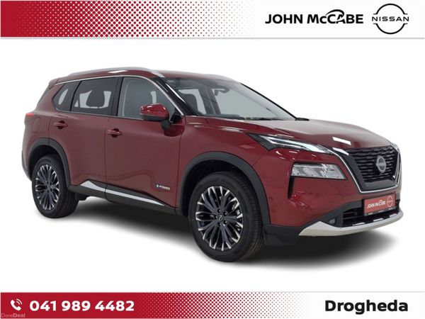 Nissan X-Trail SUV, Petrol Hybrid, 2026, Red