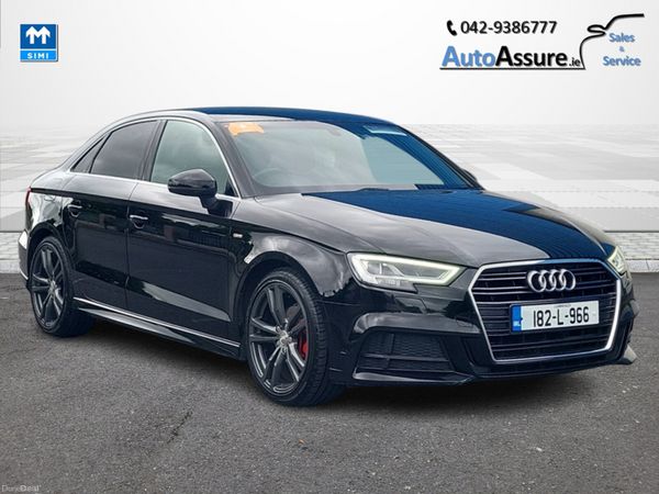 Audi A3 Saloon, Diesel, 2018, Black