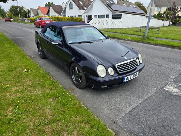 Mercedes-Benz CLK Coupe, Petrol, 2000, Blue