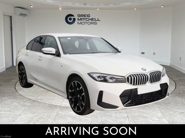 BMW 3-Series Saloon, Petrol Hybrid, 2025, White