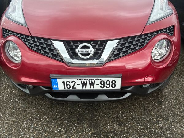 Nissan Juke SUV, Diesel, 2016, Red