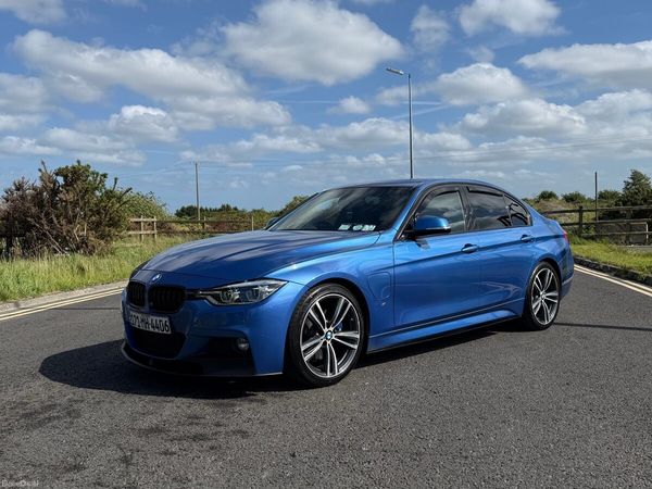 BMW 3-Series Saloon, Petrol Plug-in Hybrid, 2017, Blue