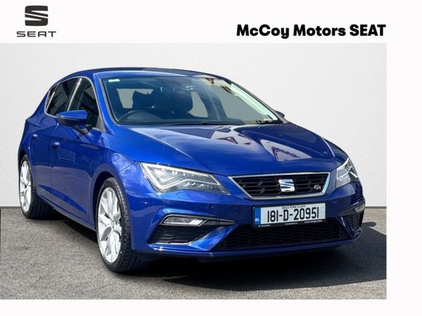 SEAT Leon Hatchback, Petrol, 2018, Blue