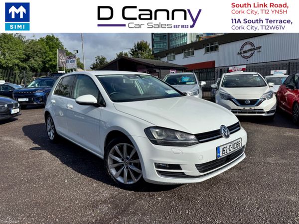 Volkswagen Golf Hatchback, Petrol, 2015, White