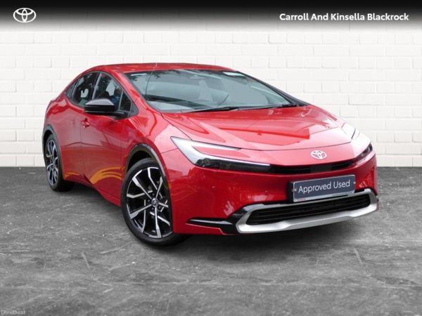 Toyota Prius Hatchback, Petrol Plug-in Hybrid, 2024, Red
