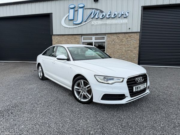 Audi A6 Saloon, Diesel, 2014, White