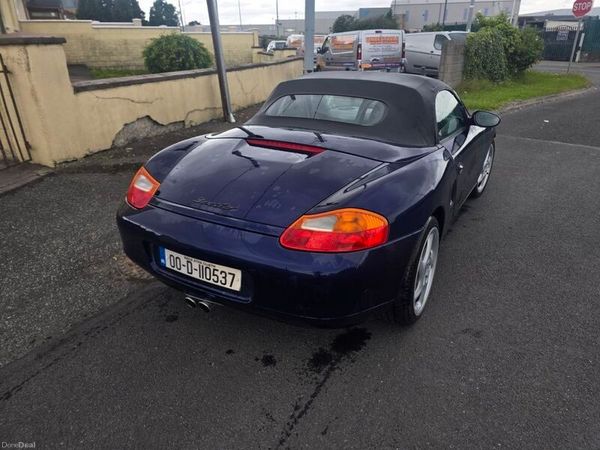 Porsche Boxster Convertible, Petrol, 2000, Blue