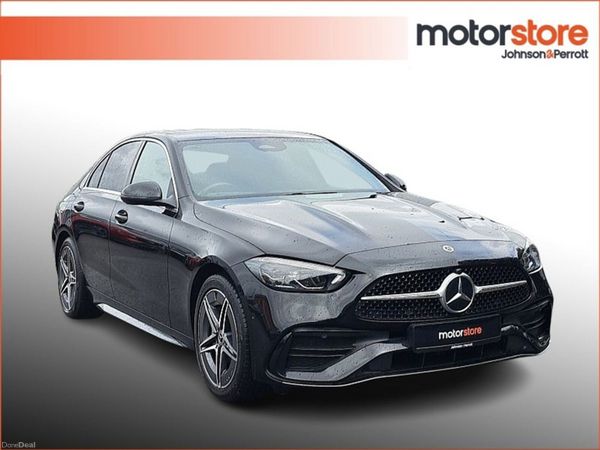 Mercedes-Benz 300 Saloon, Petrol Hybrid, 2024, Black