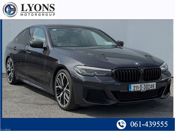 BMW 5-Series Saloon, Diesel, 2021, Grey