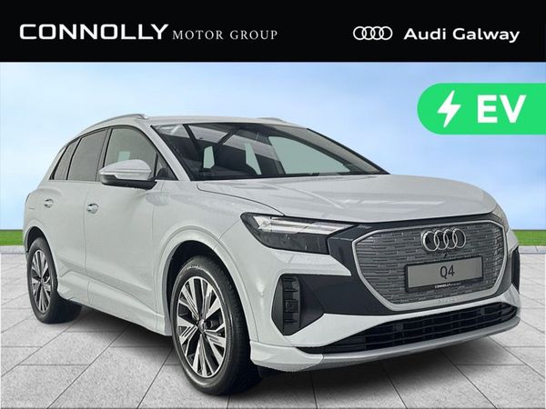 Audi Q4 e-tron SUV, Electric, 2026, White