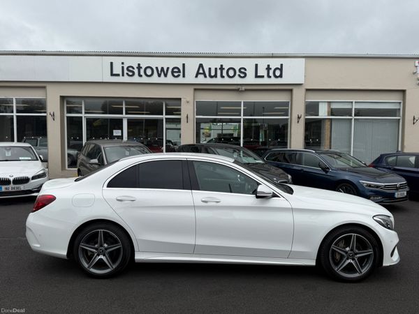 Mercedes-Benz C-Class Saloon, Diesel, 2017, White