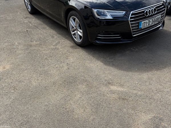Audi A4 Saloon, Diesel, 2017, Black