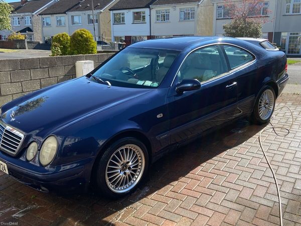 Mercedes-Benz CLK Coupe, Petrol, 1998, Blue