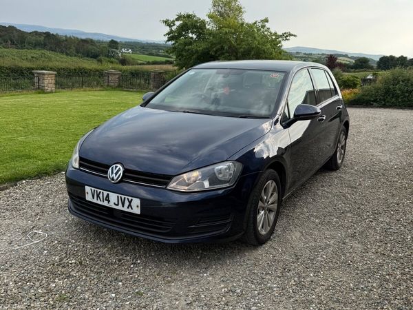 Volkswagen Golf Hatchback, Diesel, 2014, Blue