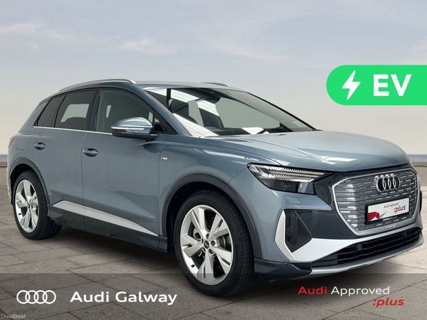 Audi Q4 e-tron SUV, Electric, 2025, Blue