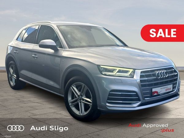 Audi Q5 SUV, Petrol Plug-in Hybrid, 2021, Silver